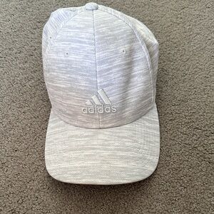 NWOT Adidas Light Gray Baseball Cap